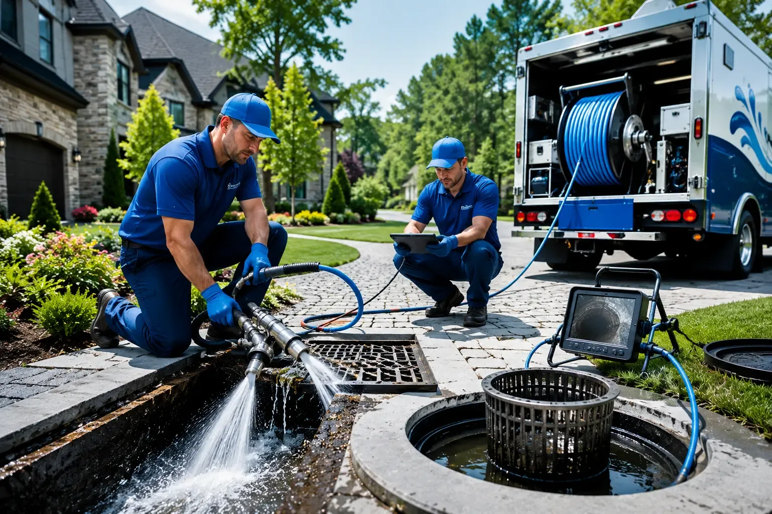 Local outdoor drain cleaning professionals in Kingston, PA
